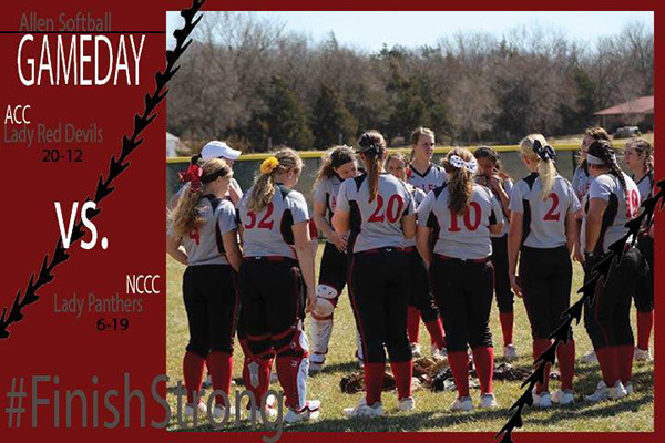 Dual-threat carries The Lady Red Devils past Neosho CC 8-0