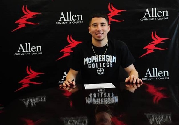 Austin Cuevas Signs with McPherson College